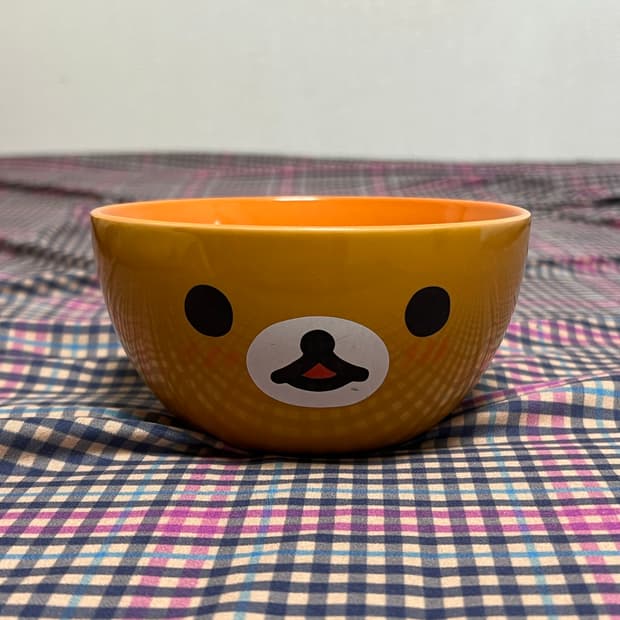 리락쿠마 로손 2016 산엑스 국그릇 요거트볼 시리얼볼