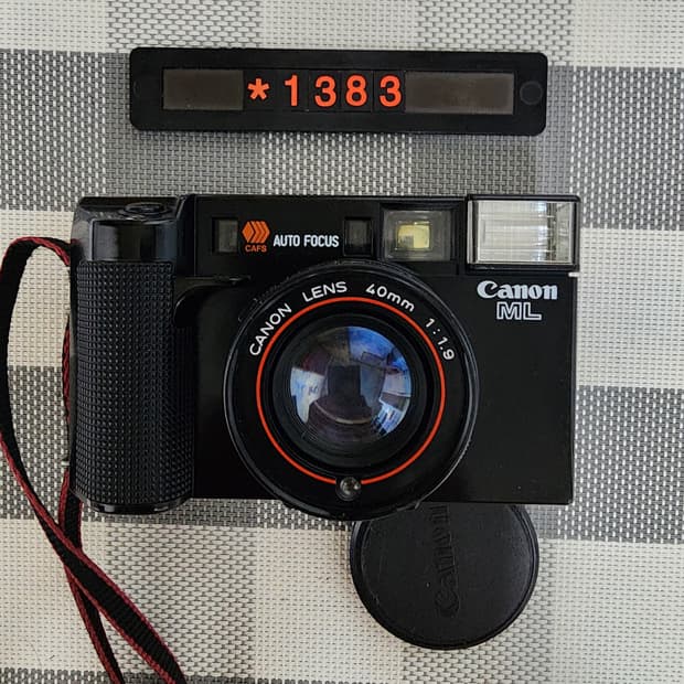 캐논 AF 35ML 데이터백 필름카메라