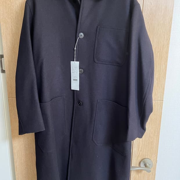 코모리 울 밀리터리 코트24fw(2)