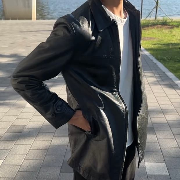 Yohji Yamamoto Cowhide Leather Jacket