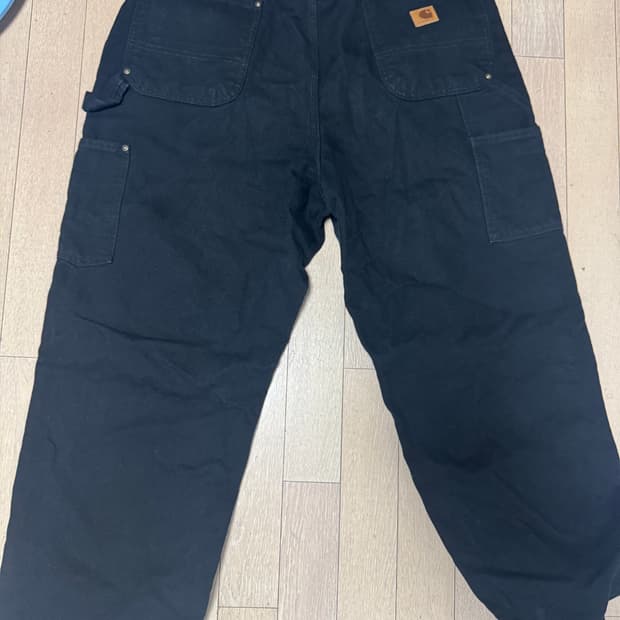 칼하트 더블니 b136 bk 38-34