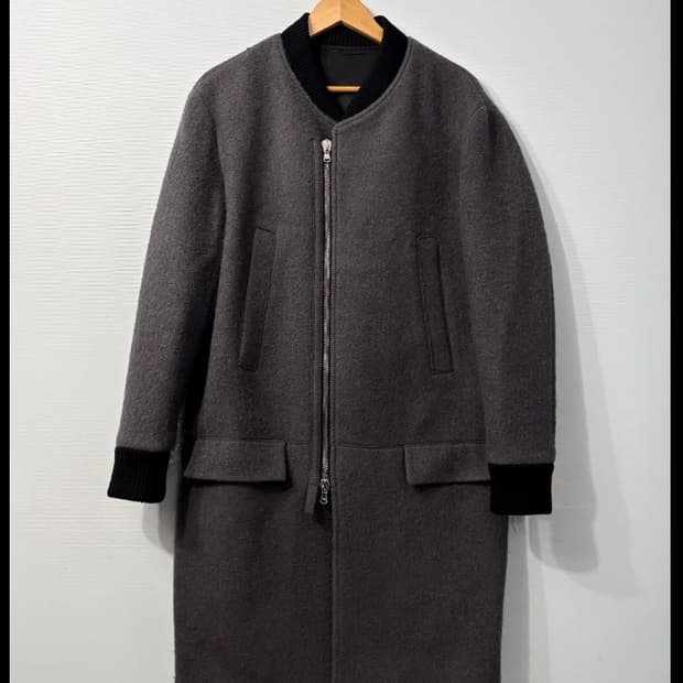 정품 솔리드옴므 우영미 남성 코트 100