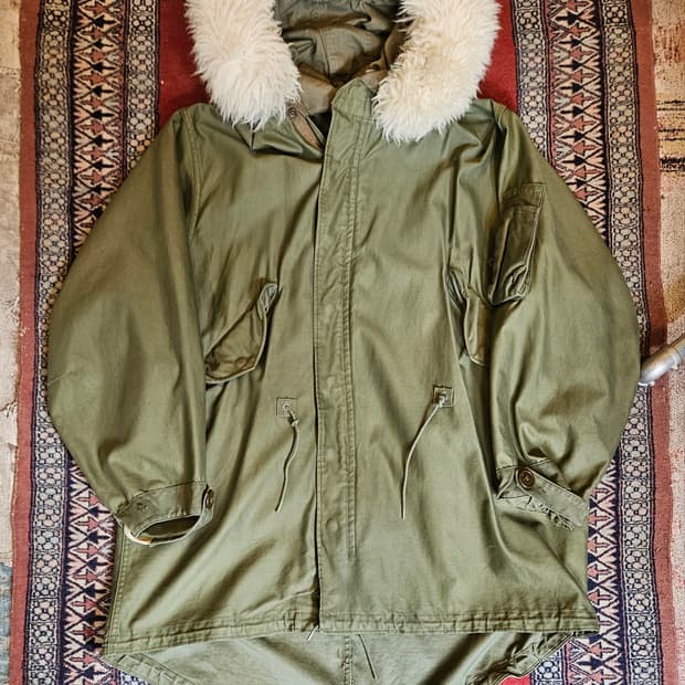 40s vintage m1948 장진호 파카