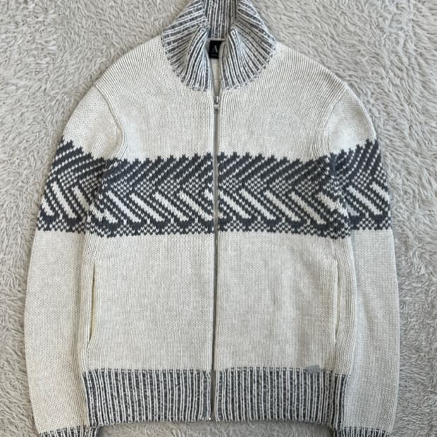 아르마니 익스체인지 니트 집업/#133