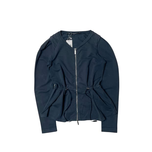 Sportmax 져지 셔링 자켓