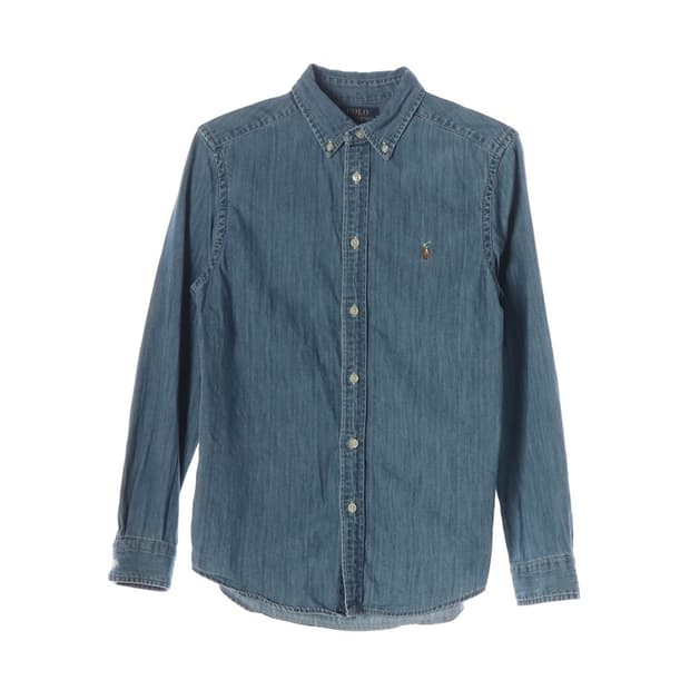 폴로 랄프로렌 보이즈 데님 셔츠 L 14-16