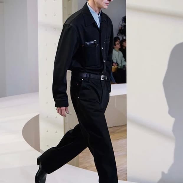 (46) 르메르 25fw 맥시베럴 워크웨어 데님 팬츠