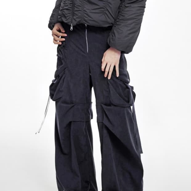 Nache 나체 코듀로이 카고 팬츠