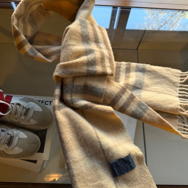 저먼 메이드 캐시미어 머플러