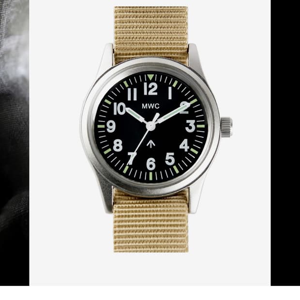 MWC 시계 실버X데저트