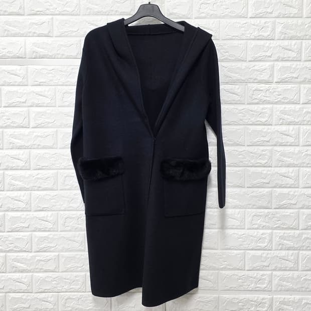 택포) 케네스레이디 후드 롱 가디건 Free