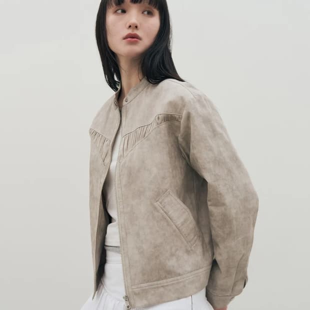 시스에이 빈티지 다잉 자켓 [beige]