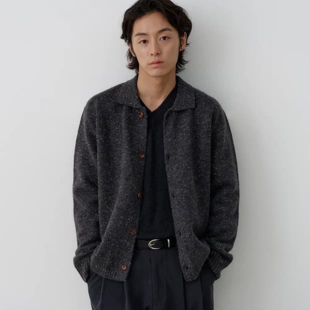 노운 넵 얀 가디건(차콜) 1사이즈 판매합니다