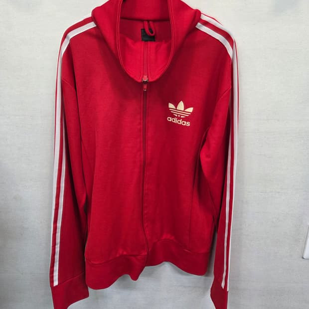 아디다스 올드스쿨 유로파 트랙탑 져지 레드 105