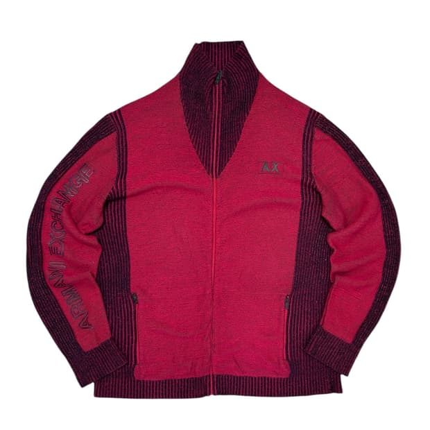 아르마니 익스체인지 빈티지 니트집업(L)