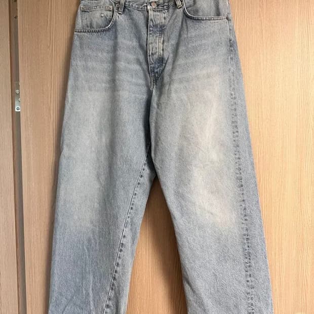 SUNFLOWER 썬플라워 와이드 트위스트 데님 / 36