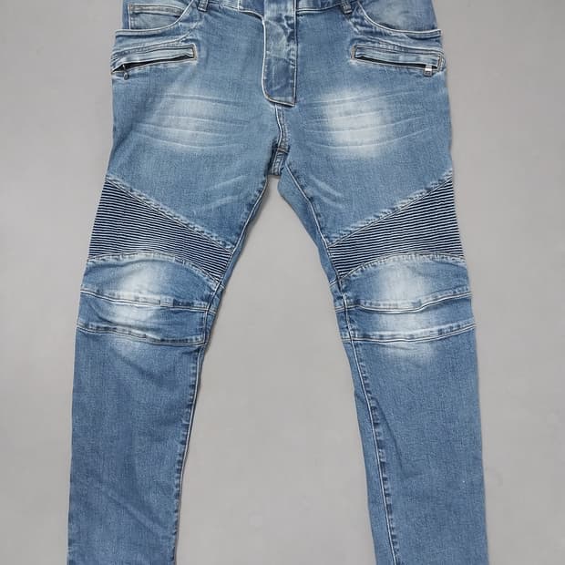 [36] 정품 발망 빈티지워싱 바이커 스키니진 청바지