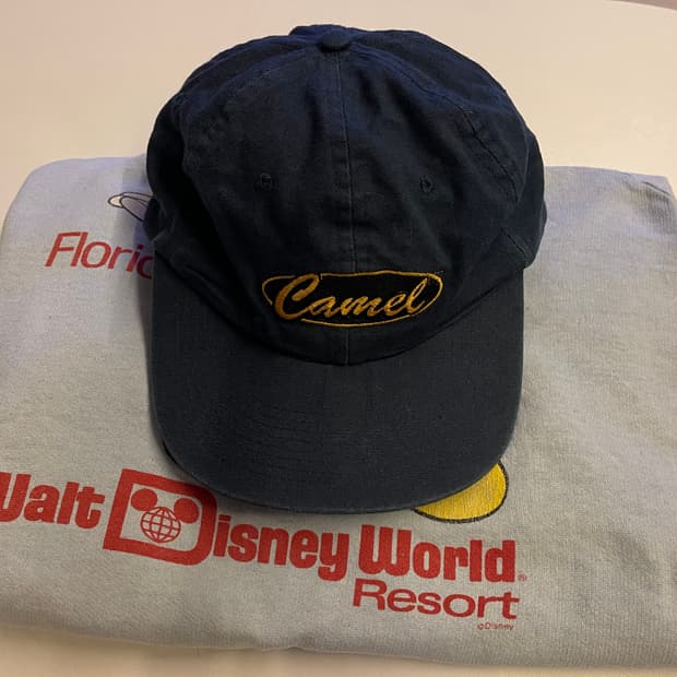 Camel 카메라 볼캡 모자 os