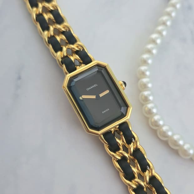 [특가상품]정품 샤넬 프리미에르 L사이즈 시계 1번