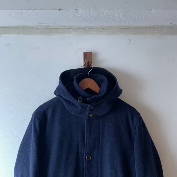90-00's Vintage Polo Melton Wool Coat
