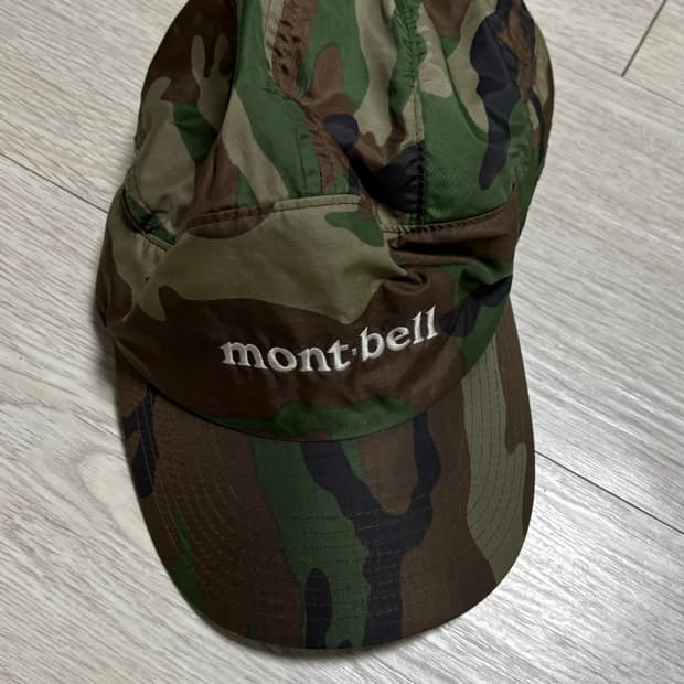 몽벨 카모 캠프캡 M-L