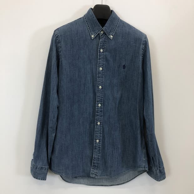 폴로 랄프로렌 샴브레이 데님셔츠 M 클래식핏