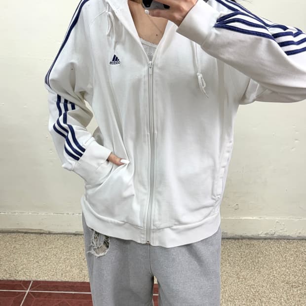 아디다스 후드 집업