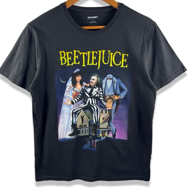 BEETLEJUICE 비틀쥬스 그래픽 무비 티셔츠3936