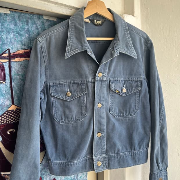 70‘s Lee 몰스킨 트러커자켓
