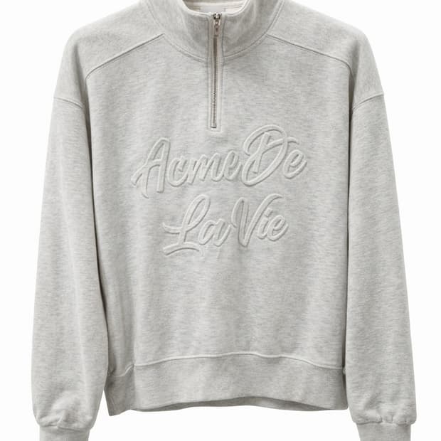 아크메드라비 하프집업 맨투맨 2사이즈