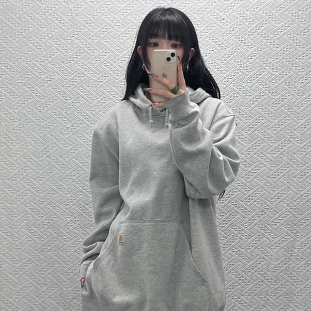 칼하트 빈티지 모던캐주얼 빈티지 오버핏 후드티 L C11732