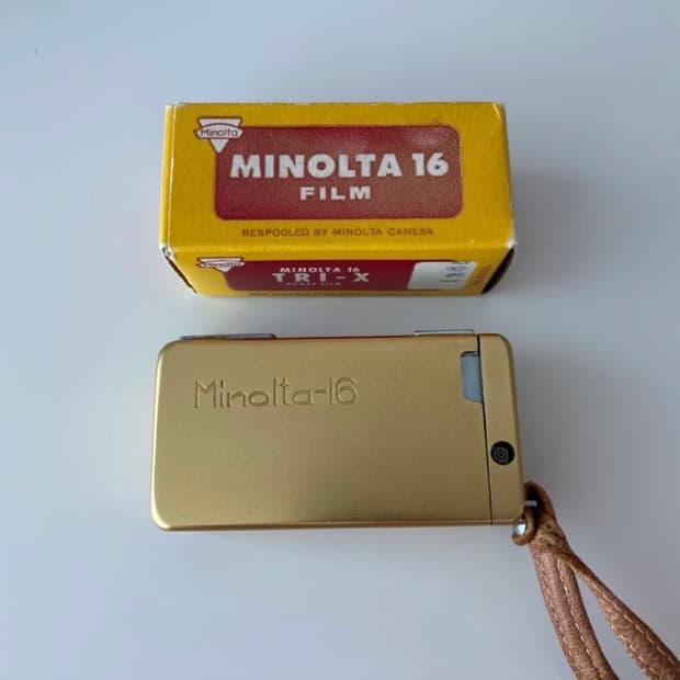 미놀타 16 스파이 16mm 필름카메라 minolta-16