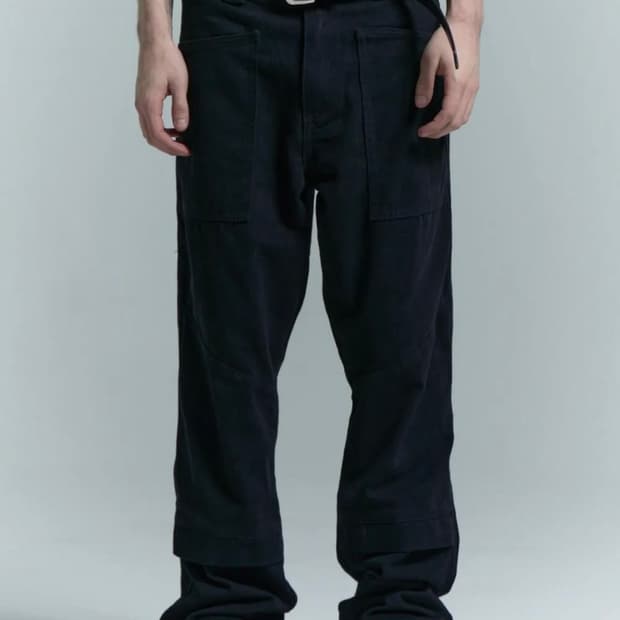 MPa WAVE ZIPPER PANTS (BLACK)  s