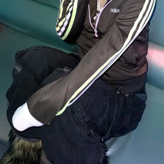 ADIDAS 일본 아디다스 초코바나나 집업 