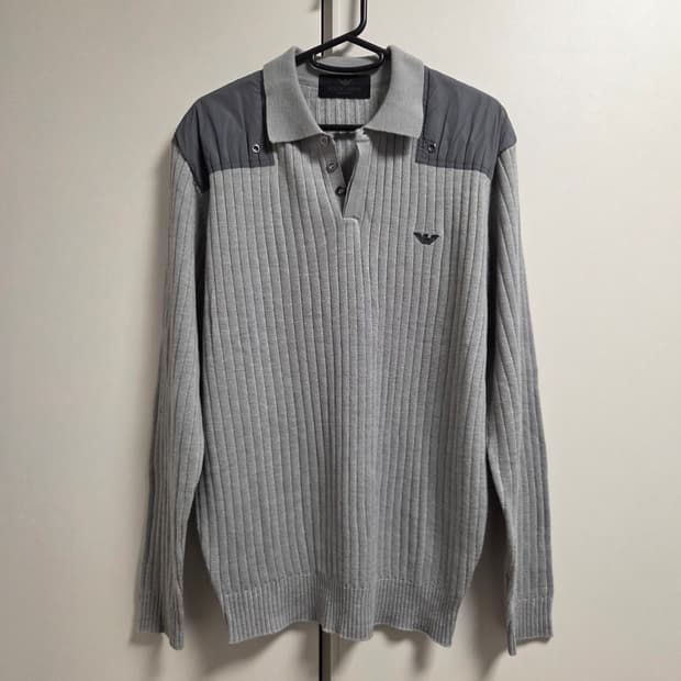 Giorgio Armani 아르마니 카라넥 니트 L(100)