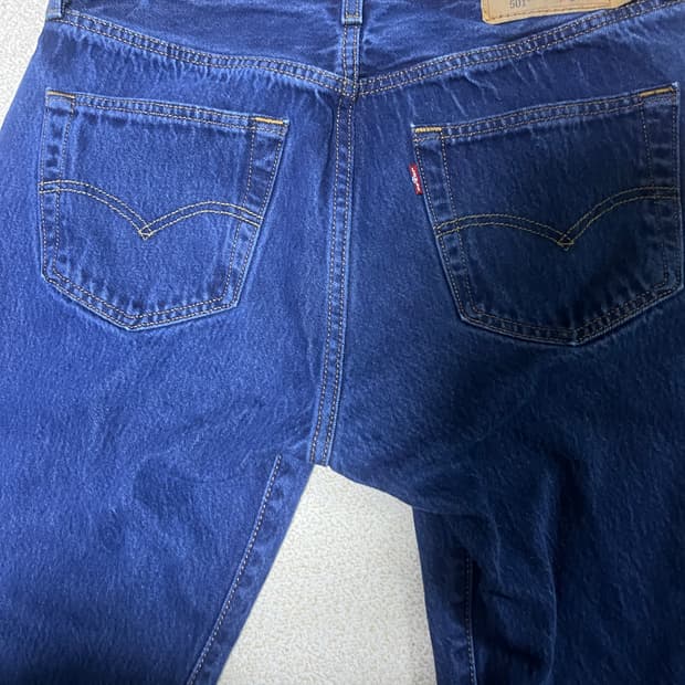 리바이스 오리지널 슈링크투핏 00501-0000 근본 34x32