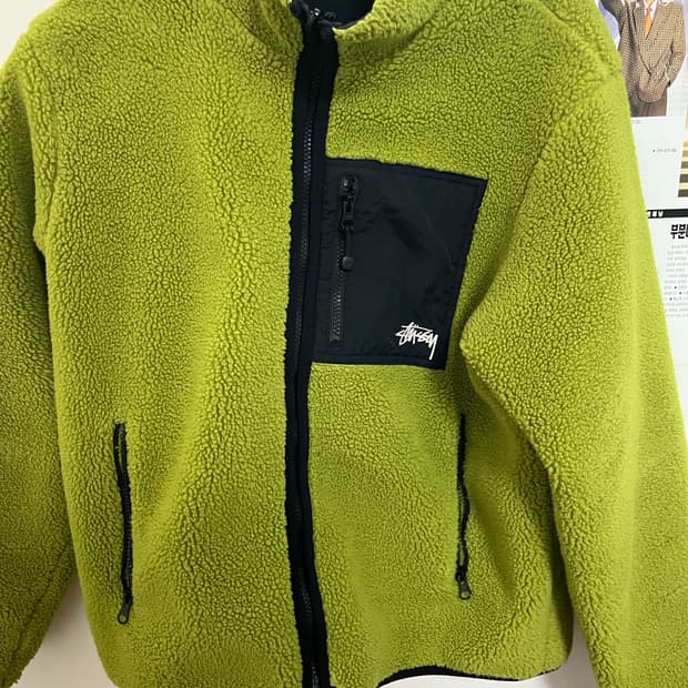 스투시 쉐르파 자켓