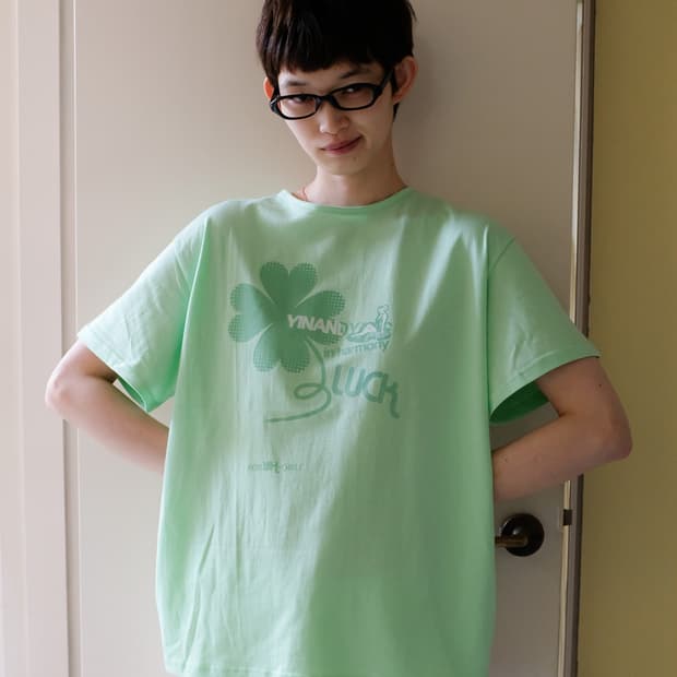인앤양인하모니 YIH 티셔츠 라이트그린 t-shirt