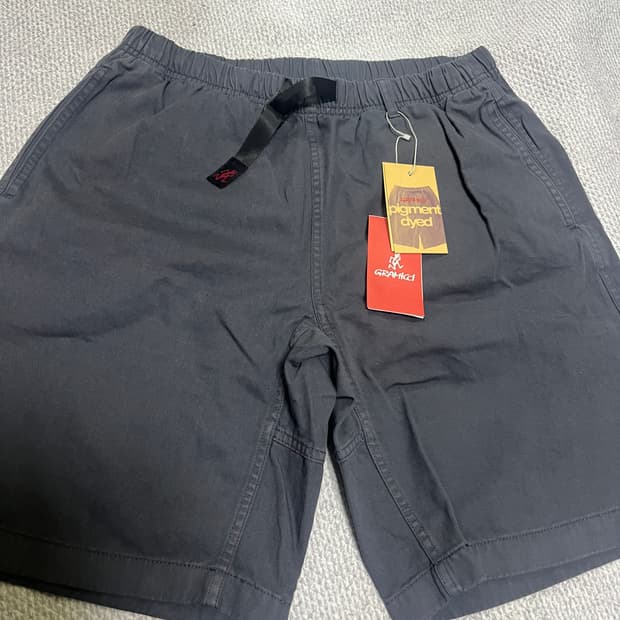 그라미치 지쇼트 G-SHORT 희귀색상 피그먼트 다이드 포실그레이 L