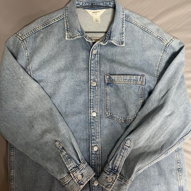H&M 데님셔츠