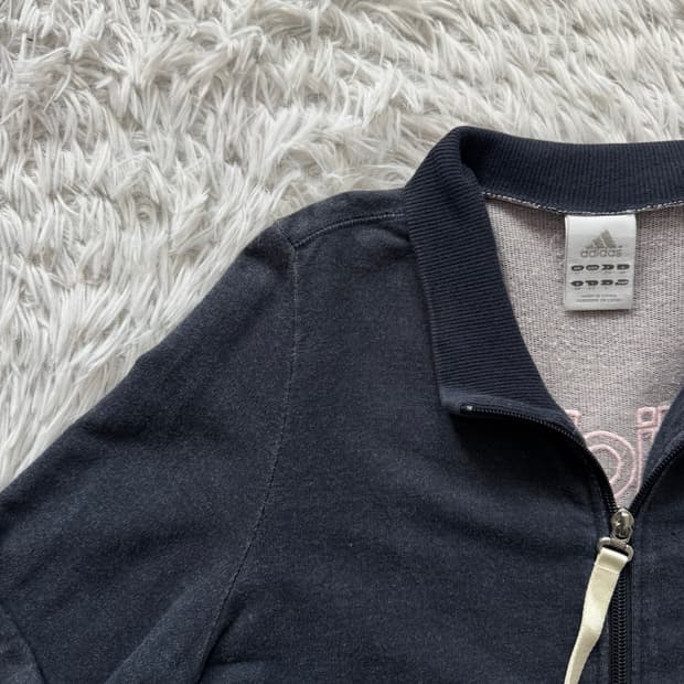 ADIDAS 일본빈티지 y2k 집업 모리걸 노드 아디다스집업 L 42