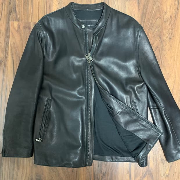 앤드류 마크 양가죽 싱글자켓