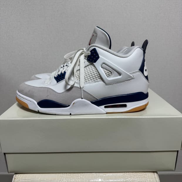 (295) Nike SB 조던4 미드나잇 네이비