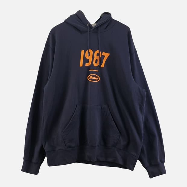 엠엠엘지 네이비 남자 후드티 L N7732