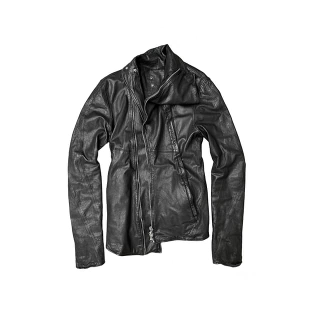 artisanal lamb leather jacket