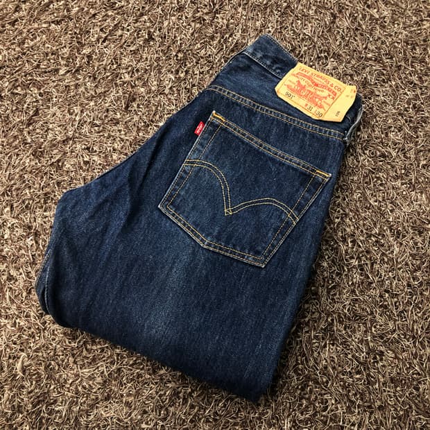 31 리바이스 501 워싱 데님 팬츠