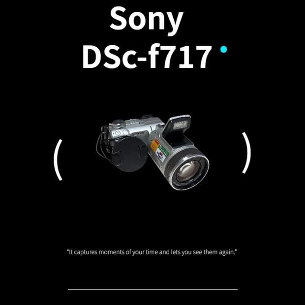📸🫧✨ 소니 DSC-F717 빈티지 디카 판매합니다 ✨🫧📸