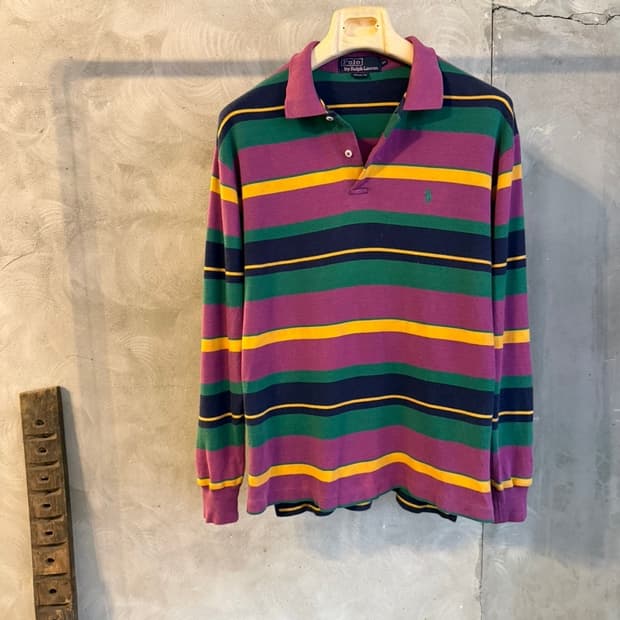 폴로 랄프로렌 pk긴팔티셔츠 남성95-100