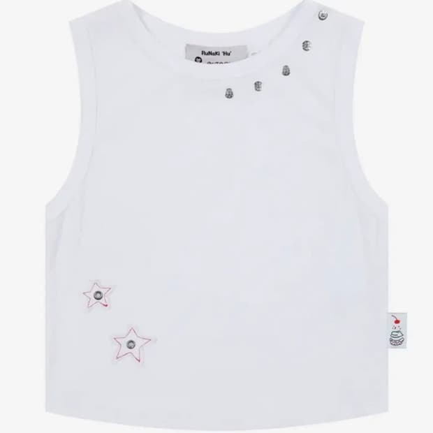 루나키후 별똥비 리벳 슬리브리스 (WHITE)