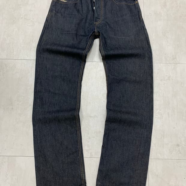 디젤 생지 데님 팬츠 #652